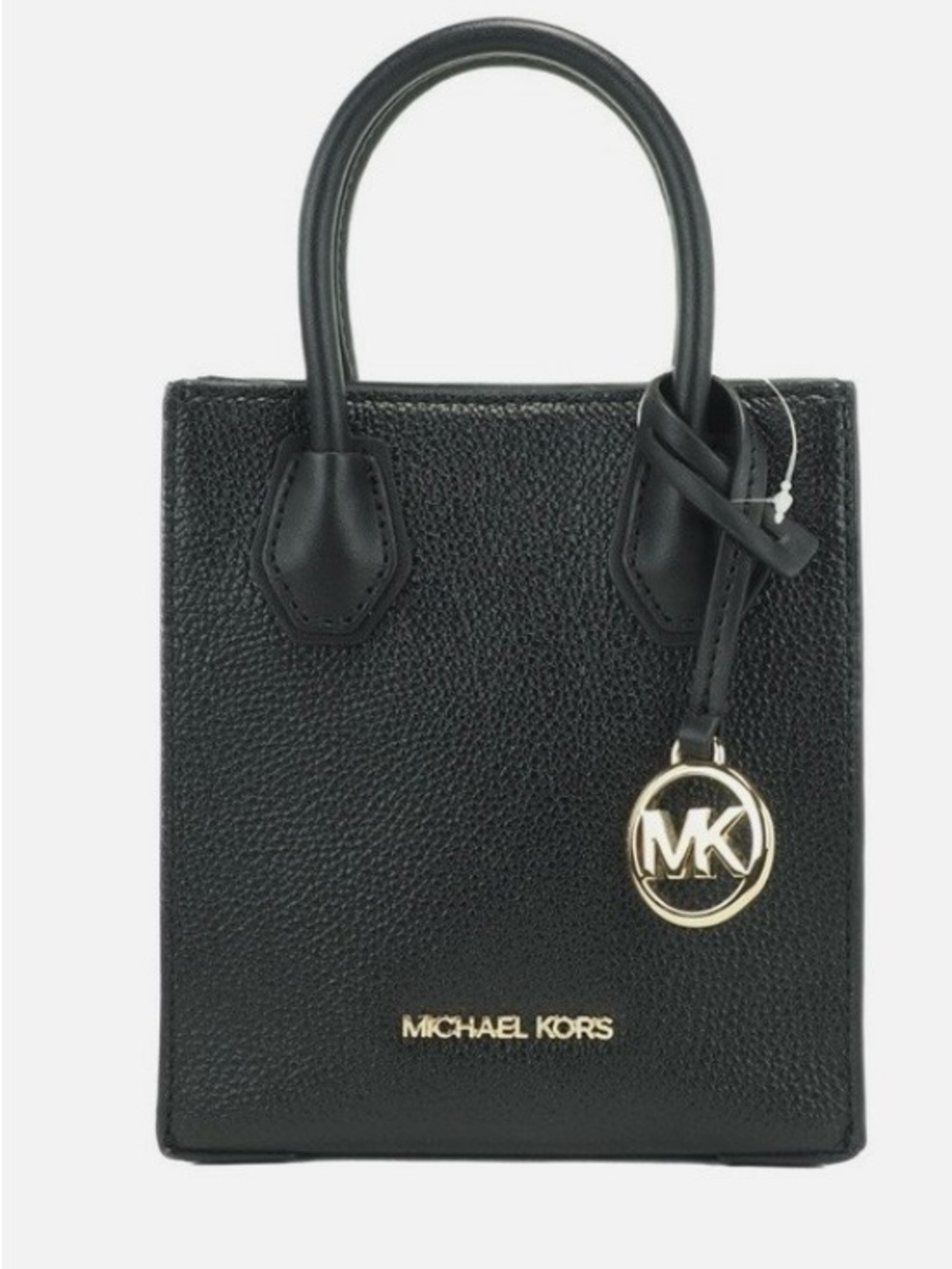 Michael Kors extra small Mercer shopper, black Crossbody pebble leather